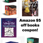 Amazon $5 off $20 books coupon!