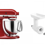 Save 55% on KitchenAid Artisan Tilt-Head Stand Mixer with Food Grinder Attachment!