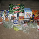 My $40 weekly grocery shopping trip