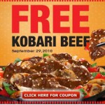 Get FREE Kobari beef at Panda Express today!