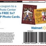 Two free 5X7 photo cards from Walmart!