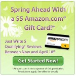 Viewpoints:  Write 5 qualifying reviews, get a $5 Amazon gift card!