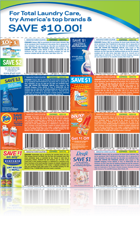 gamble febreze downy proctor tide procter mailer
