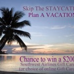GIVEAWAY:  $200 Southwest Airlines gift card!