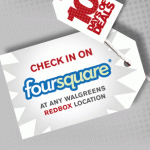 Redbox:  Check in on Foursquare for a Freebie on 8/15