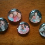 Grandparent’s Day Gifts on a Budget:  Bubble Photo Magnets