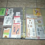 Coupon Binders on a budget:  under $9!