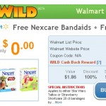 HOT FREEBIE:  Free Nexcare bandages from Walmart!