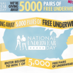 Celebrate National Underwear Day, get FREE Underwear!