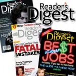 Reader’s Digest Magazine:  $3.99 for a one year subscription!