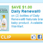 Disney Daily Renewal baby products: $1 each at Walmart!
