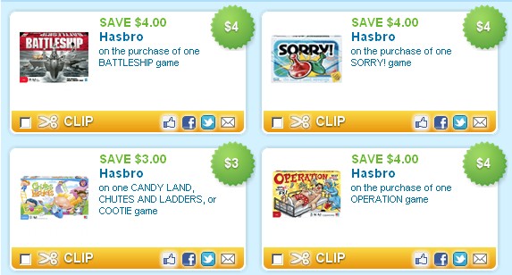 NEW Hasbro Game printables + Target and Toys ‘R Us deals!