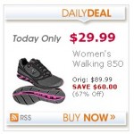 New Balance Women’s Walking Shoes:  $29.99 shipped + 4% cash back!