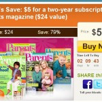 Get a two year subscription to Parent’s Magazine for as low as $2!