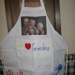 Grandparent’s Day Crafts on a Budget:  photo frame, tote bag, apron, and more!