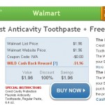 WILD DEAL:  Get Crest toothpaste for FREE after cash back + FREE shipping!