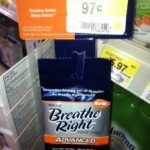 Breathe Right Strips = $.53 moneymaker at Walmart!