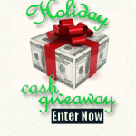 Holiday Cash Giveaway:  $500 in prizes!