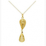 Modnique:  Gold Plated Silver Necklace only $9 shipped!