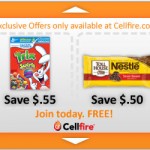 Cellfire:  Get a **FREE** credit up today only! (up to $3)