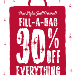 Gymboree:  Fill A Bag Sale (30% off EVERYTHING) + FREE SHIPPING!