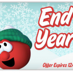 Veggie Tales End of Year Sale:  up to 40% off on CDs, DVDs, and more!