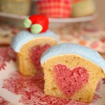 30 Days of Valentine’s Fun: Hidden Heart Cupcakes