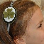 St. Patrick’s Day Craft: Shamrock Headband