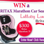 Win a Britax Marathon Car seat ($300 value)!