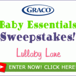 Ultimate Baby Sweepstakes:  Win a Graco Bundle including a play yard, swing, travel system, car seat, and more!