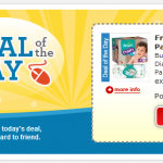 Kroger Daily Deal:  FREE Wipes when you buy Pampers diapers plus printable coupons!