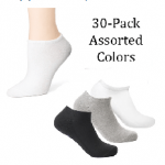 HOT DEAL ALERT:  30 pairs of men’s or women’s socks for just $15.99 shipped!