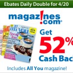 Get All You Magazine for as low as $.79 per issue after cash back!
