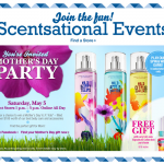 Bath & Body Works Mother’s Day Party:  Get a FREE item plus win prizes!