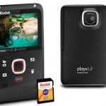 KODAK PLAYFULL Waterproof Video Camera in Black + case and SD card for $58.50!