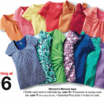 Women’s Merona Shirts $3 each after coupon at Target!