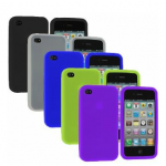 Apple iPhone 4/4s pack of five silicone cases for $4.45 shipped!