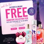 Bath & Body Works FREE Signature Collection item coupon (purchase required)