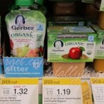 Gerber Organic Baby Food as low as $.57 each after coupon at Target!