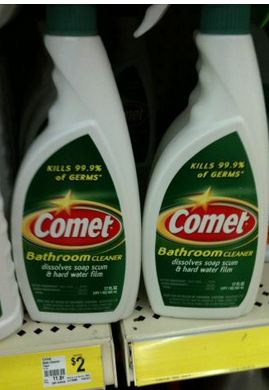 Comet Bathroom Spray Cleaner only $1 at Dollar General!
