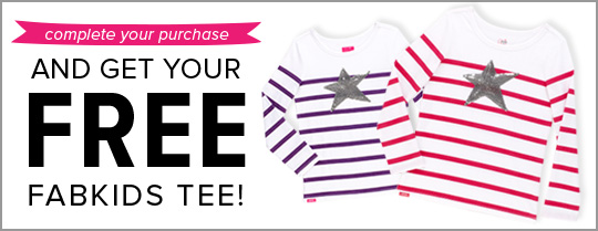 FabKids: 3 piece outfit plus FREE tee and $25 credit for $25 shipped!