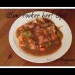 Slow Cooker Beef Tips