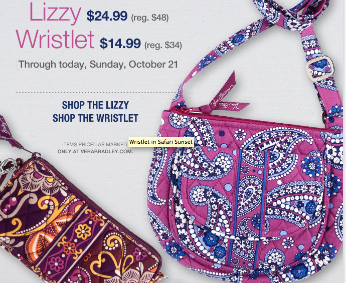 Vera Bradley Sale Save up to 60 off retail prices!