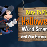 Disney Movie Rewards Halloween Word Scramble:  get 25 bonus points!