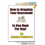 FREE Kindle Book:  How to Organize Your Household in One Hour Per Day!