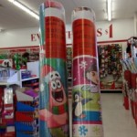 Dora or Sponge Bob Wrapping Paper FREE at Dollar Tree stores!