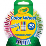 Crayola Color Wheel 70 piece Washable Marker Set for $8.88!