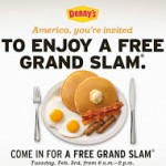 Dennys Breakfasts: Grand Slam breakfast
