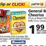 Stock up deals on cereal and granola bars at Safeway stores!