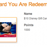 Disney Movie Rewards Disney Gift Cards IN STOCK!